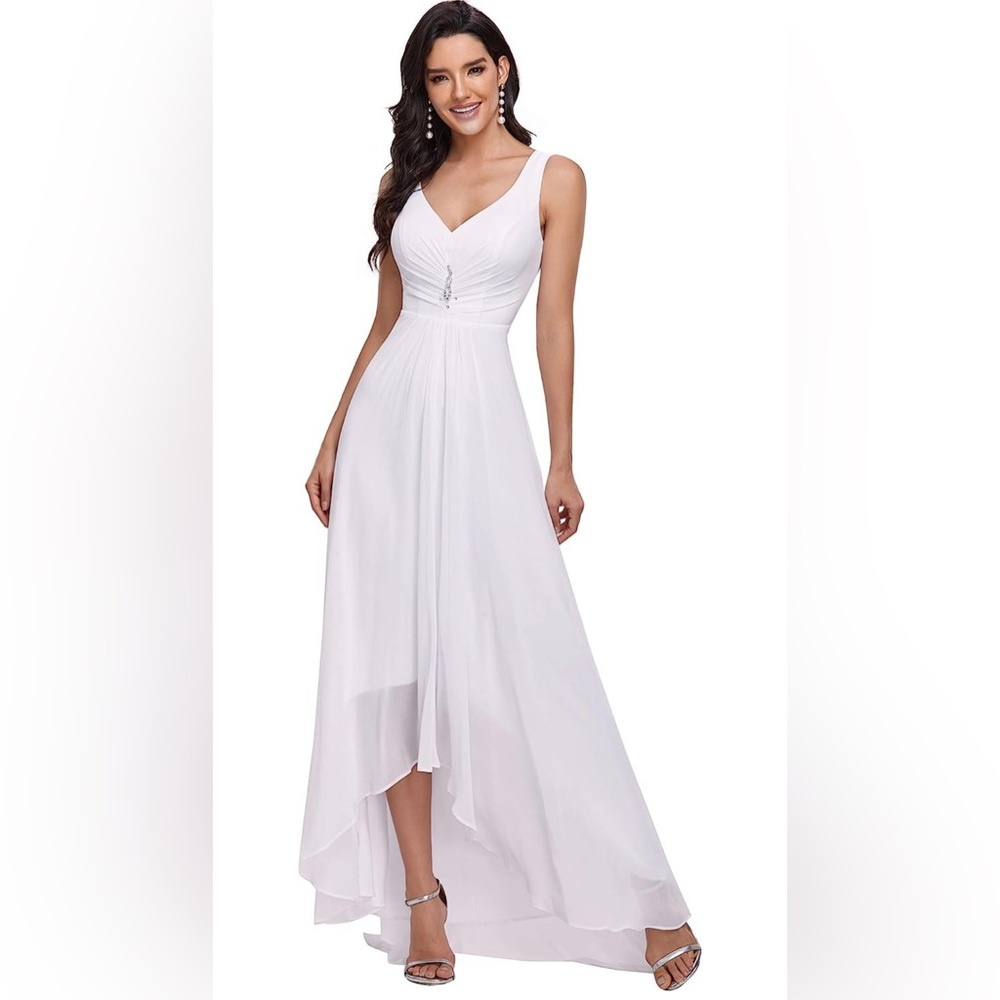 NWT Ever-Pretty  Double V-Neck
